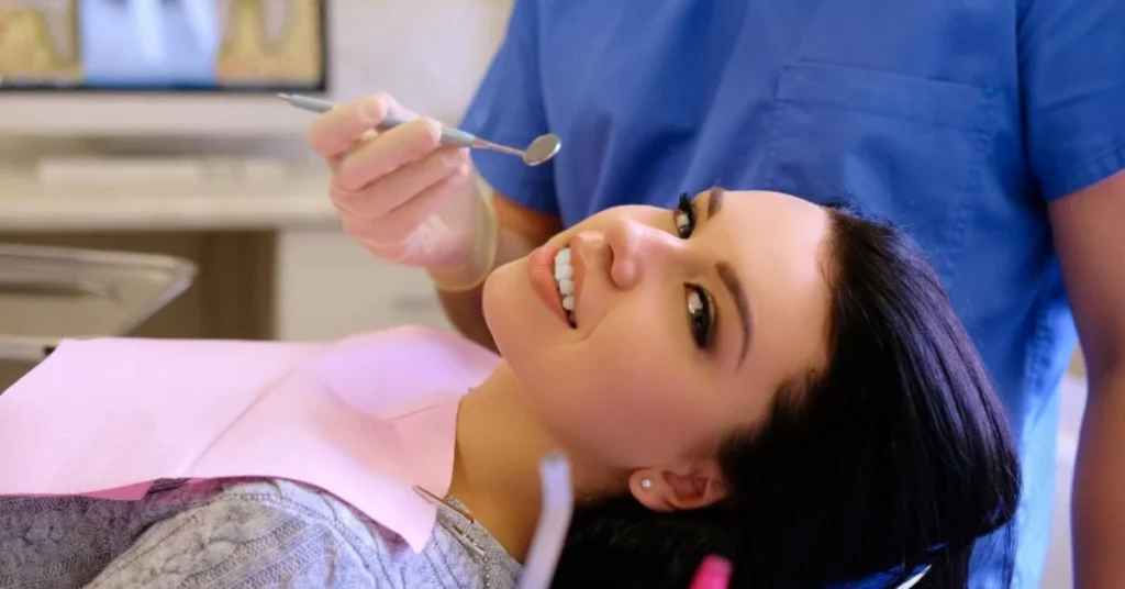 Cheapest Composite Fillings Dental Filling Cost: Tips to Save Money 7 Patient getting dental checkup for composite fillings treatment