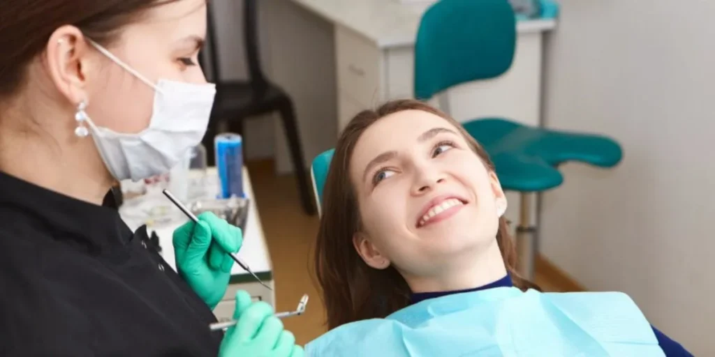 Best Cosmetic Dentistry in Dunwoody: Natural-Looking Smile Treatments That Actually Work 4 Cosmetic Dentistry patient smiling during dental visit